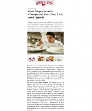 GAMBERO ROSSO - 25/03/2015 GAMBERO ROSSO - 25/03/2015