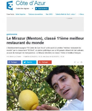 FRANCE 3 - 02/06/2015 FRANCE 3 - 02/06/2015