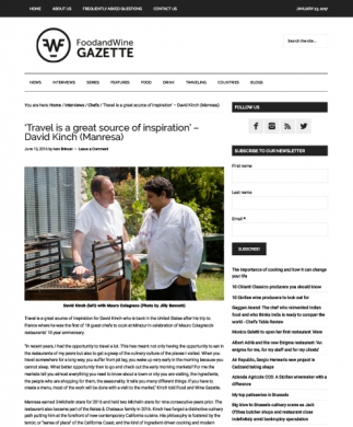 FOOD AND WINE GAZETTE - 13/06/2016 FOOD AND WINE GAZETTE - 13/06/2016