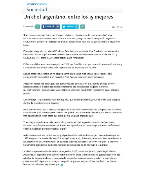 LA NACION LA NACION